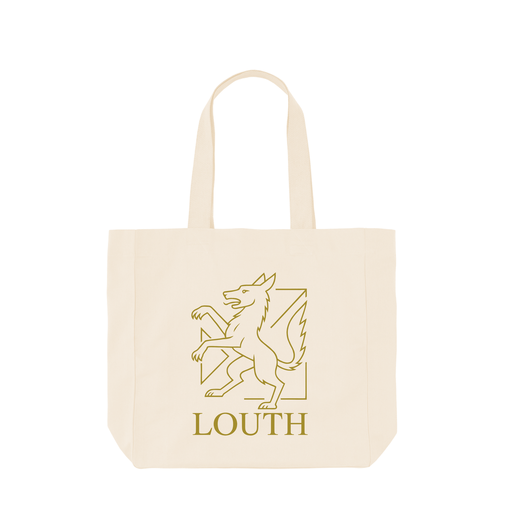 Natural Printed Bag Front