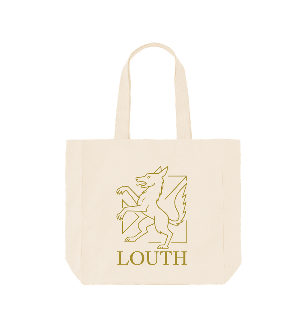 Natural Printed Bag Front