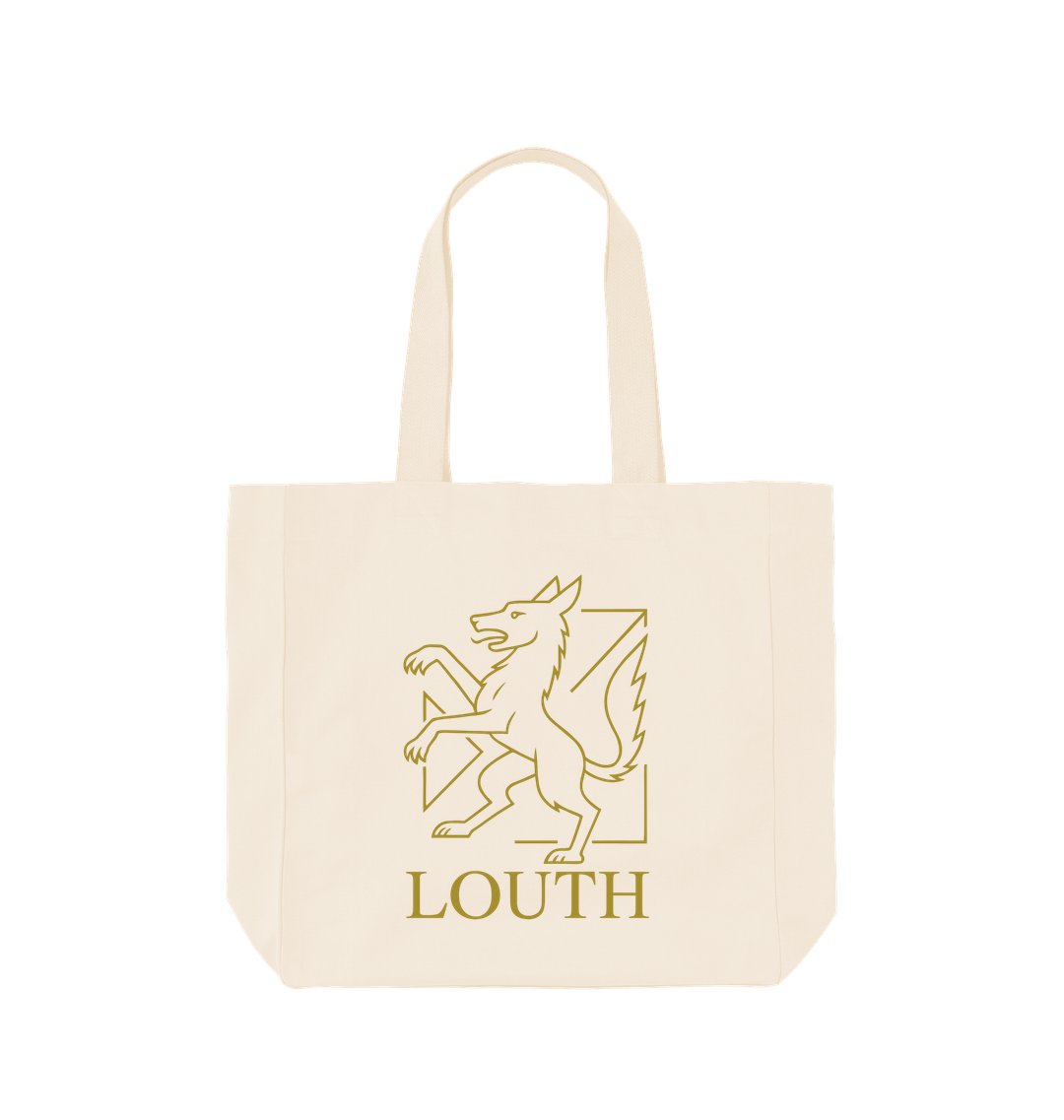 Natural Printed Bag Front