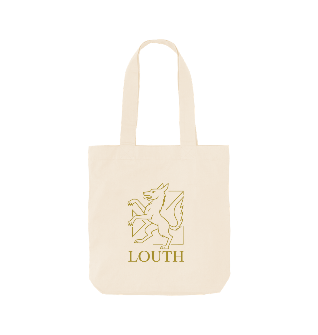 Natural Printed Bag Back