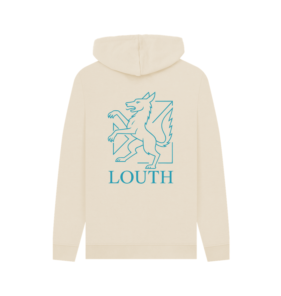 Oat Printed Hoody Back