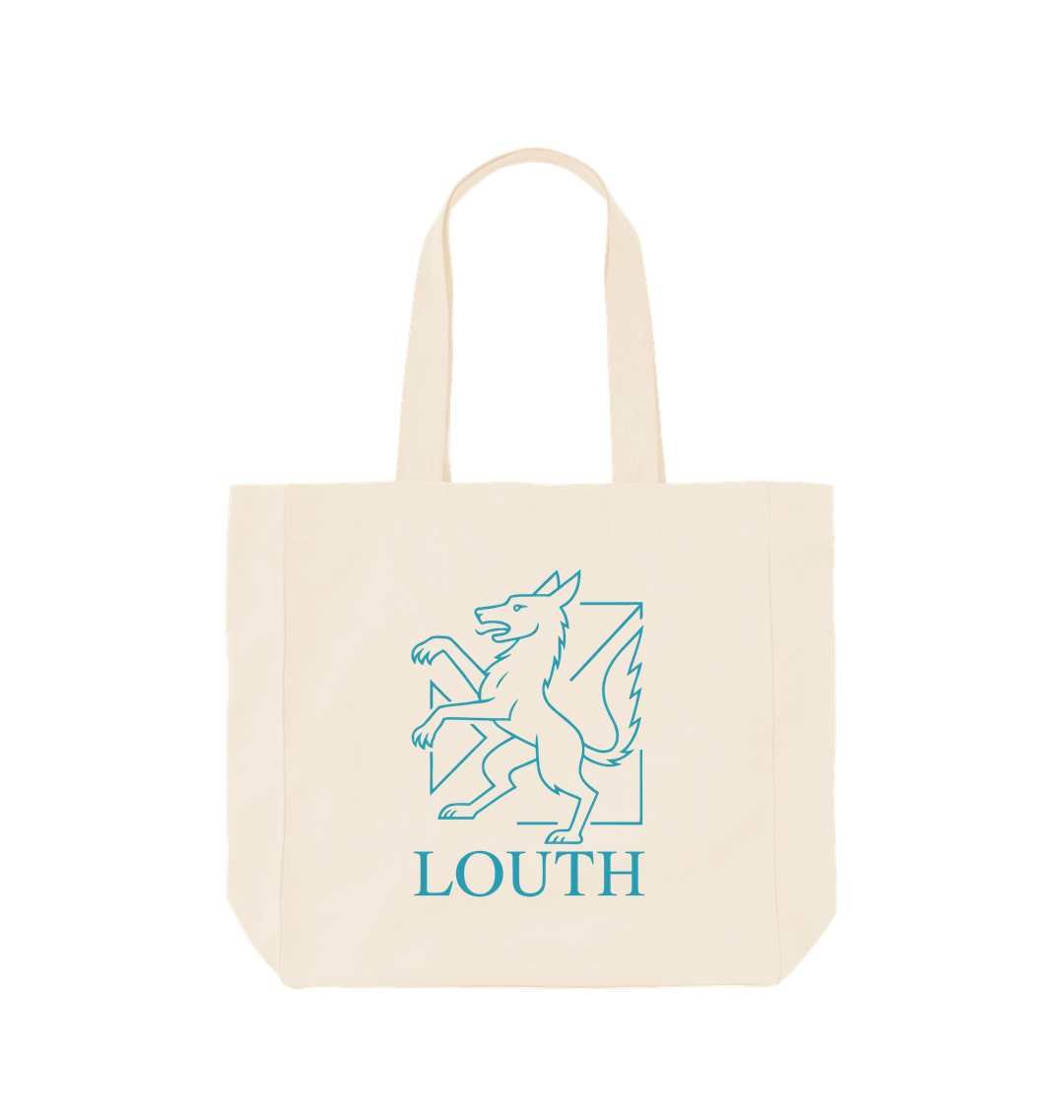 Natural Printed Bag Front