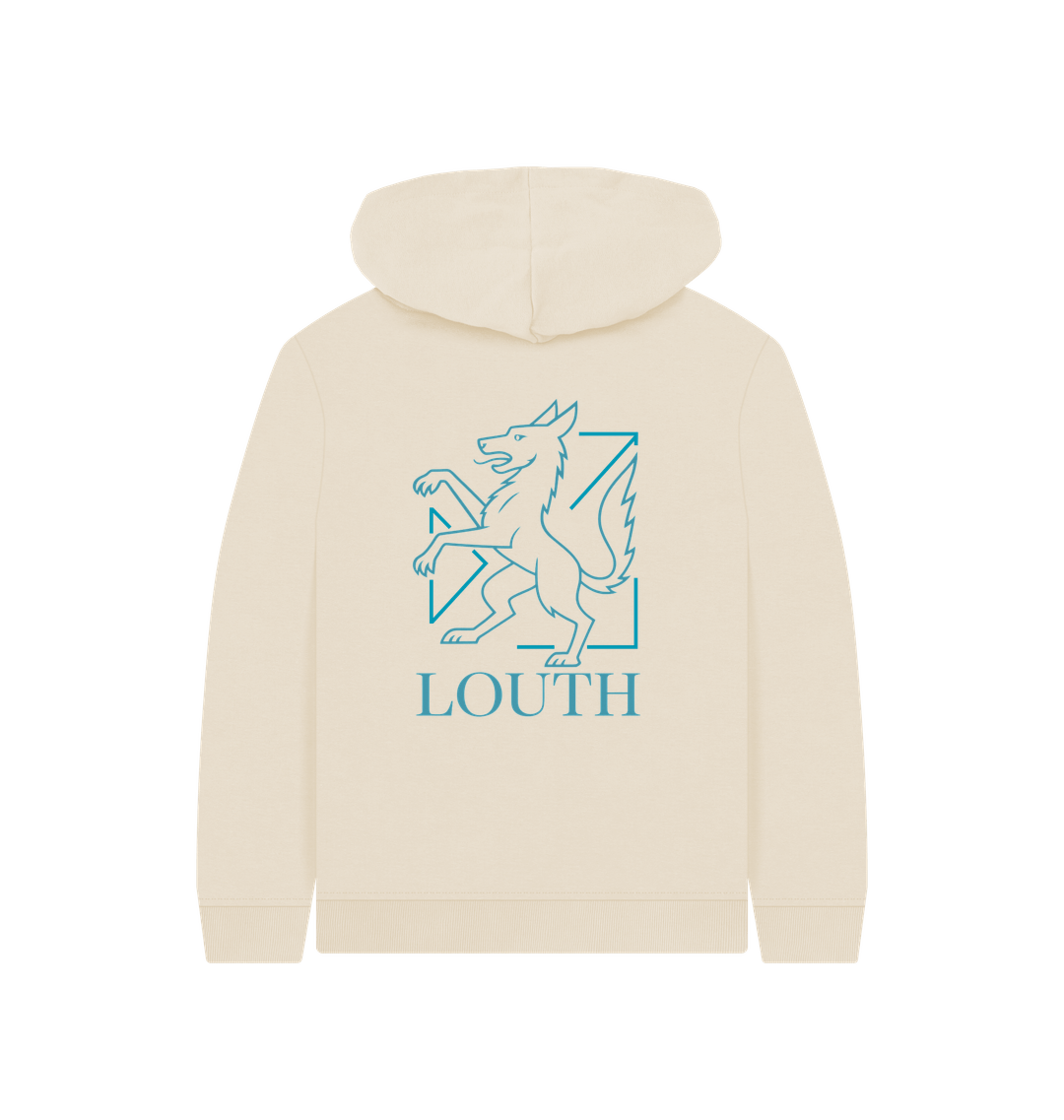 Oat Printed Kids Hoodie Back