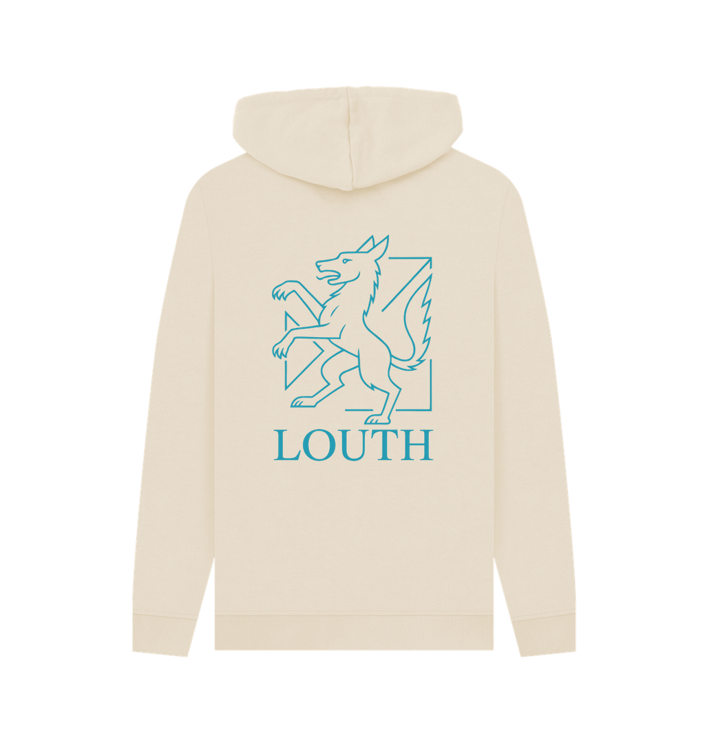 Oat Printed Hoody Back