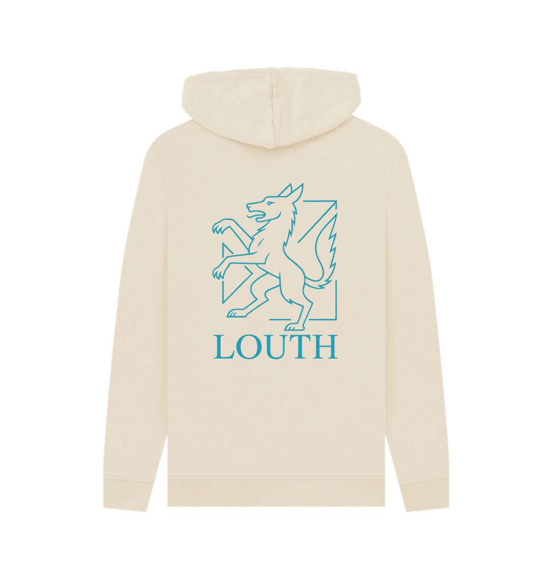 Oat Printed Hoody Back