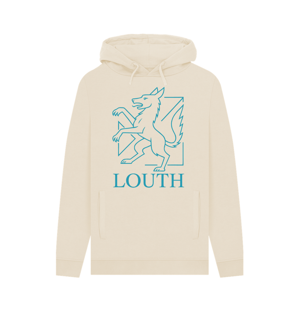 Oat Printed Hoody Front