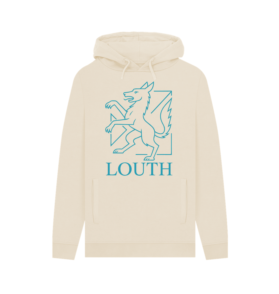 Oat Printed Hoody Front